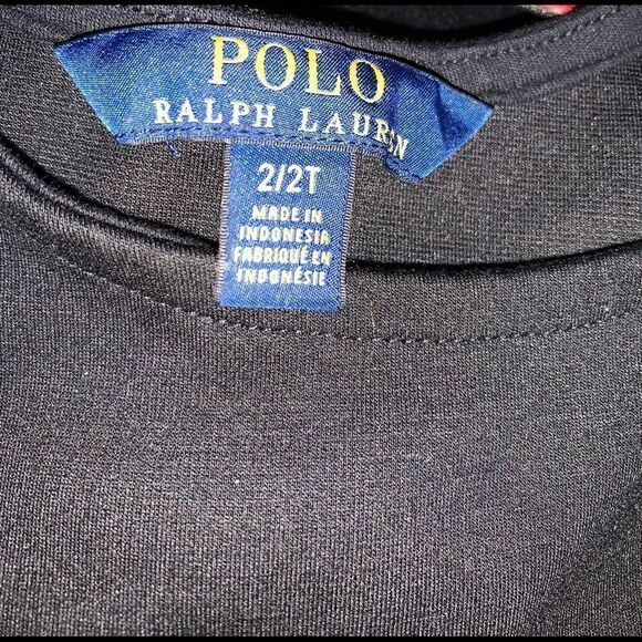 Polo Ralph Lauren black dress size 2t - Picture 3 of 4